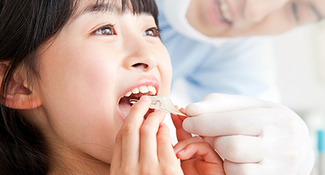 小児の矯正治療